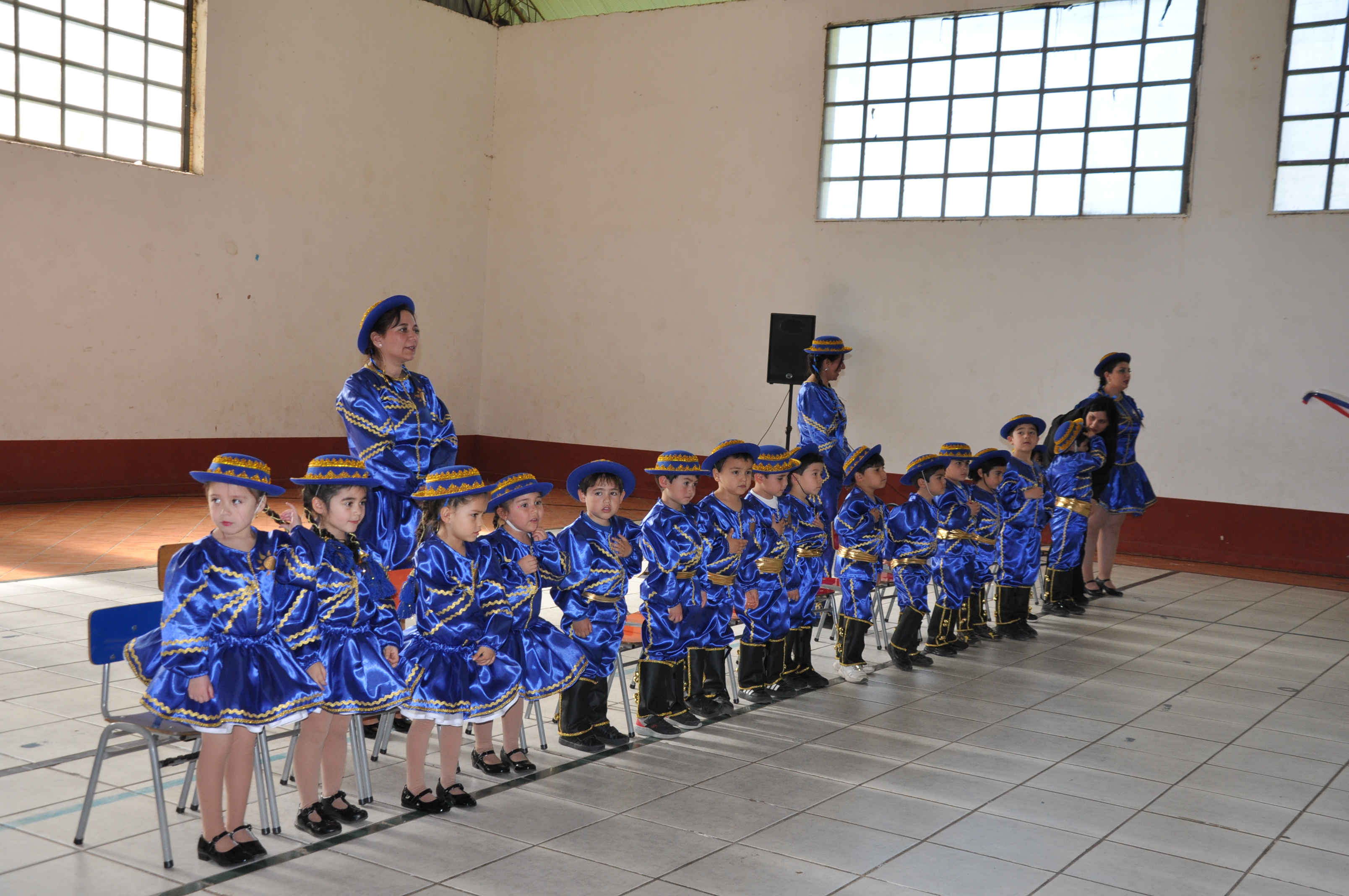 Celebración Fistas Patrias Preescolar