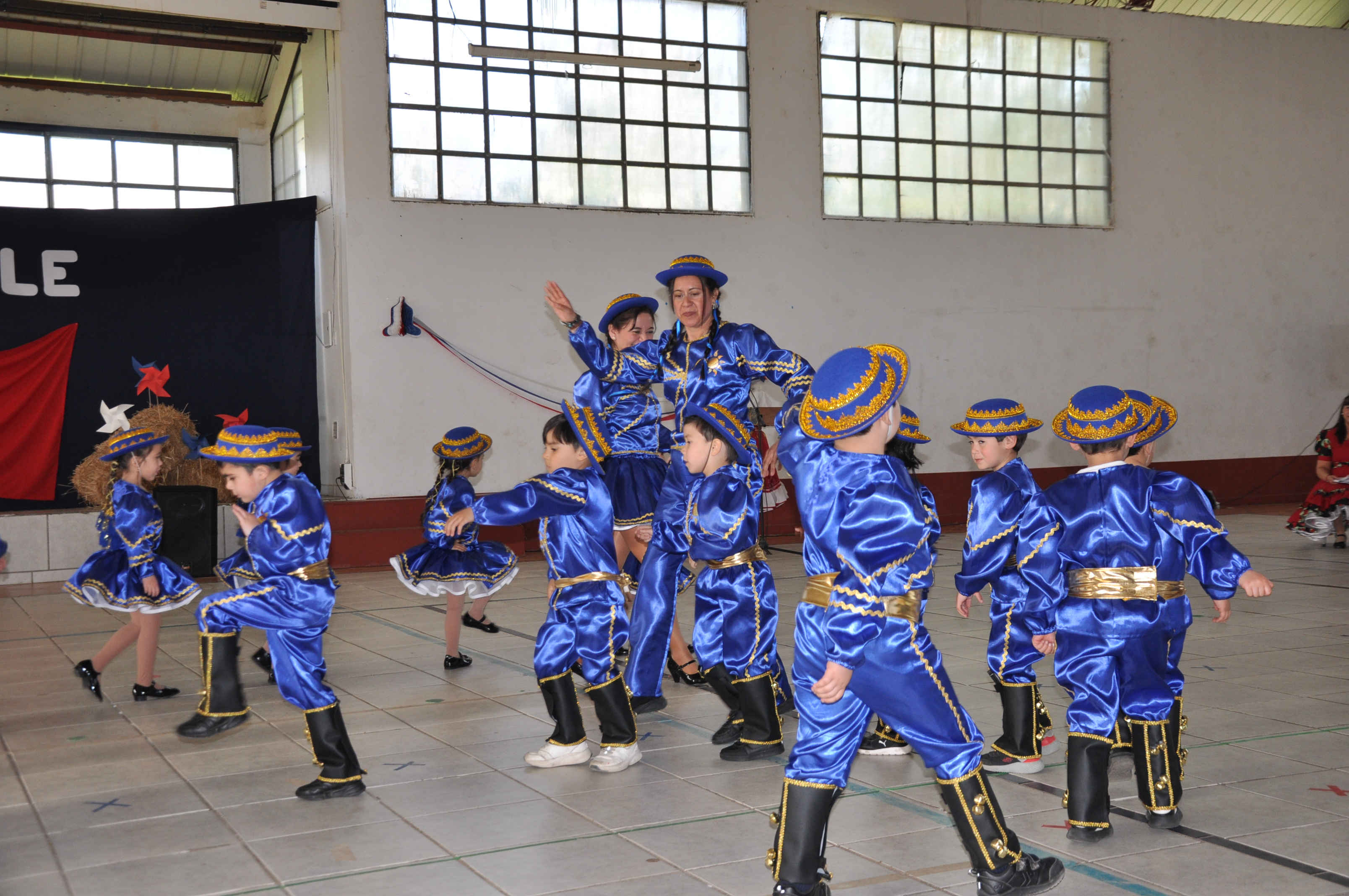 Celebración Fistas Patrias Preescolar