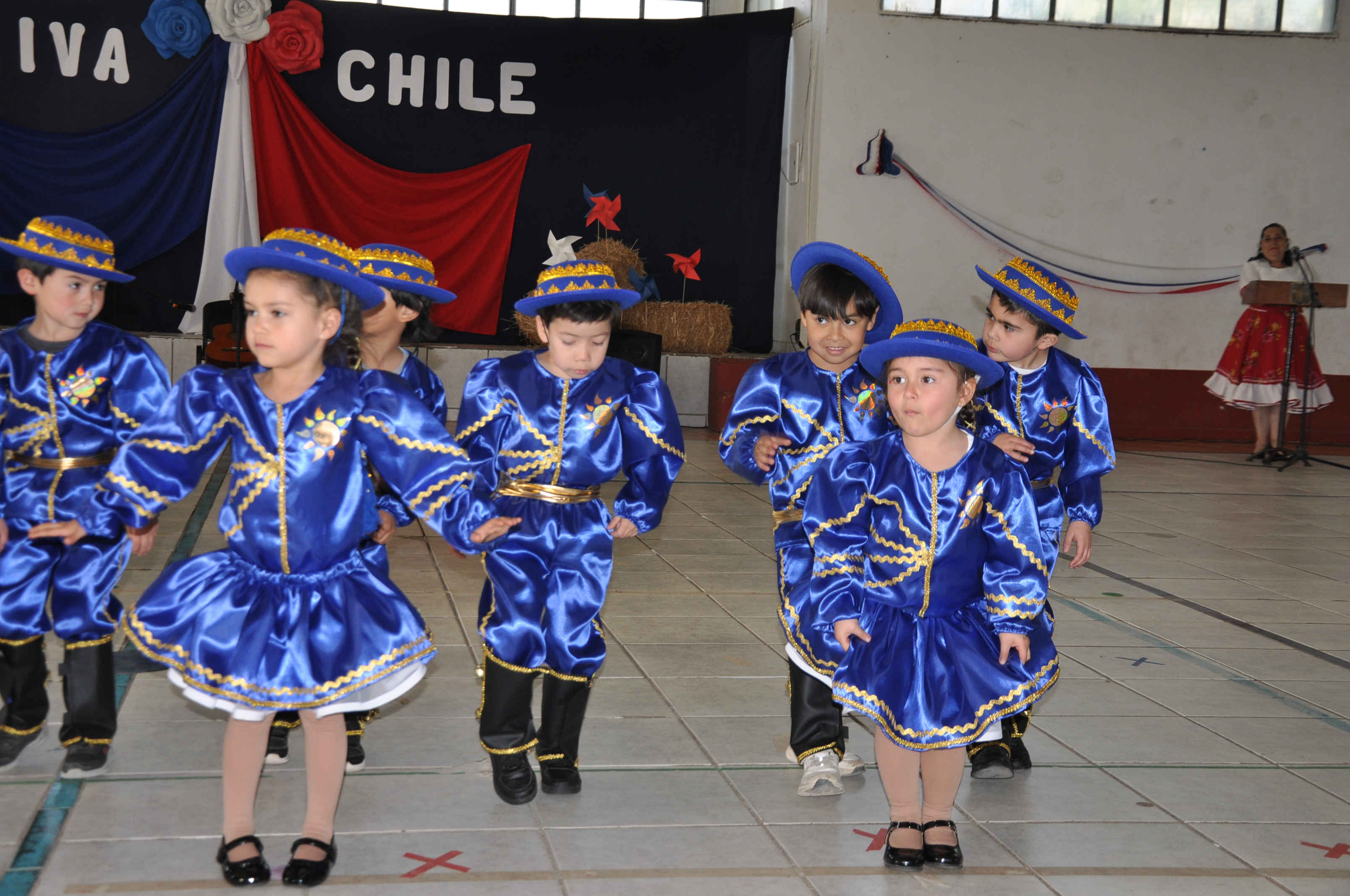 Celebración Fistas Patrias Preescolar