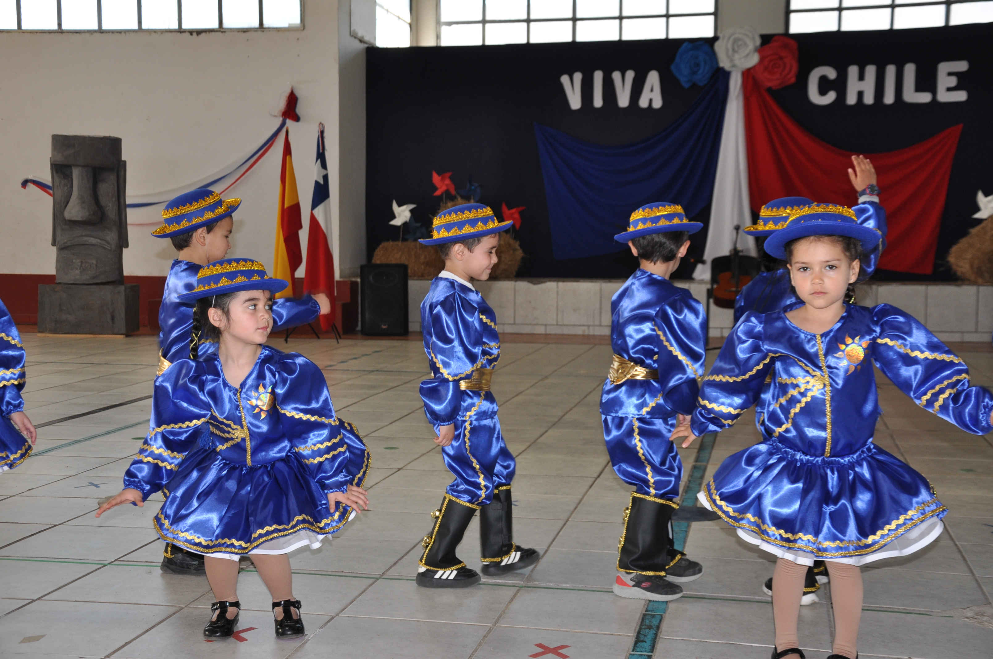 Celebración Fistas Patrias Preescolar
