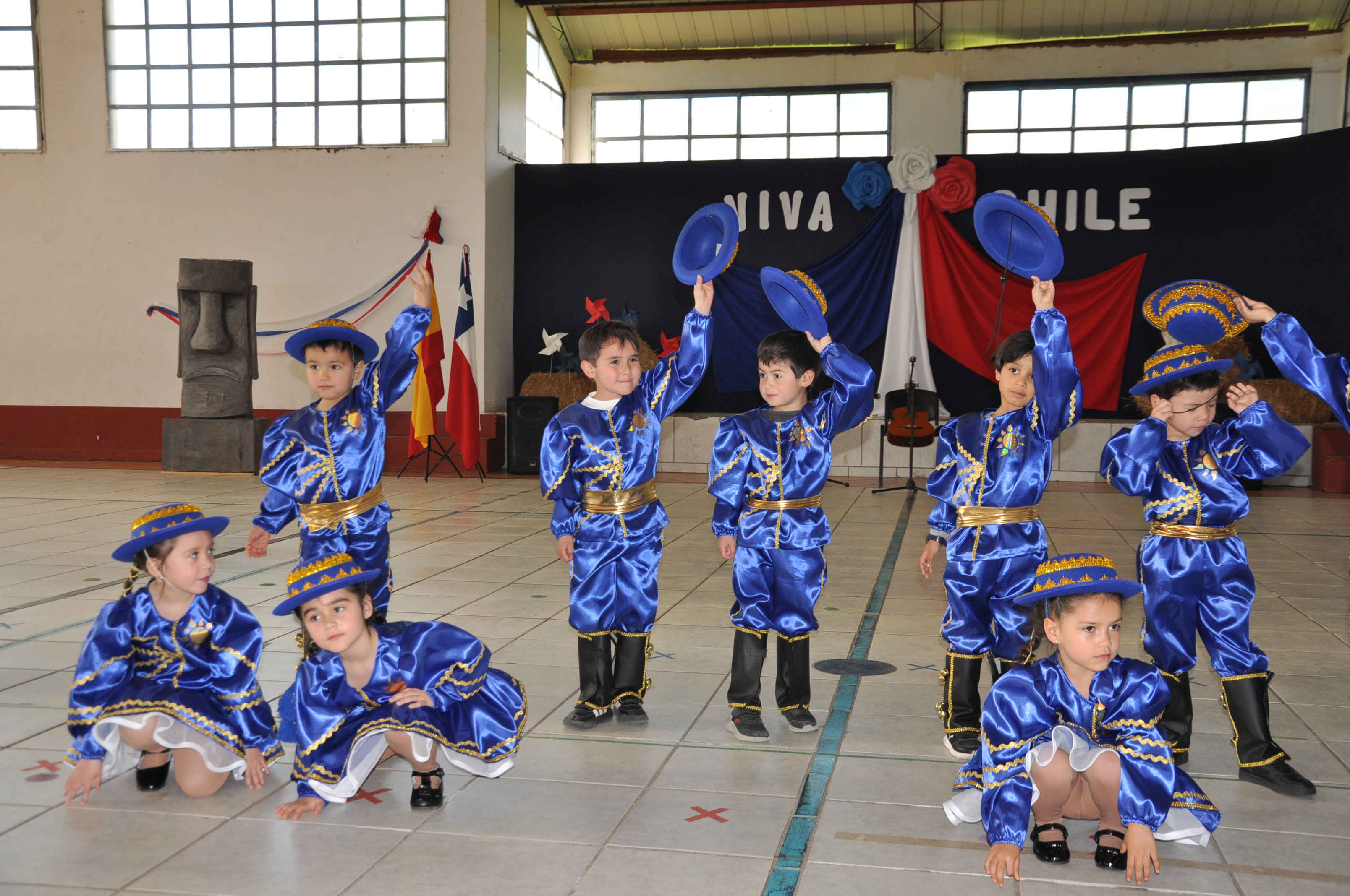 Celebración Fistas Patrias Preescolar