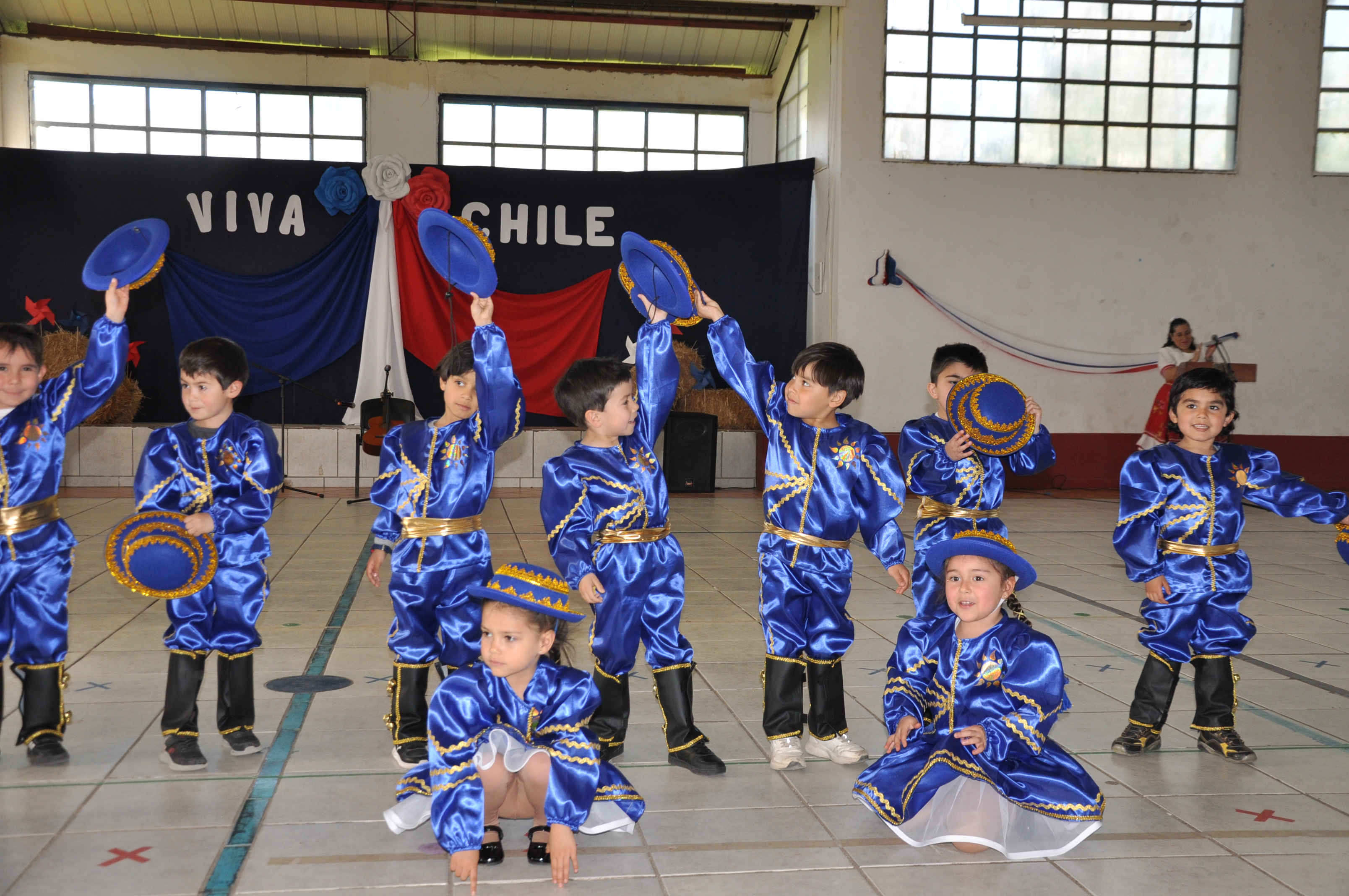 Celebración Fistas Patrias Preescolar