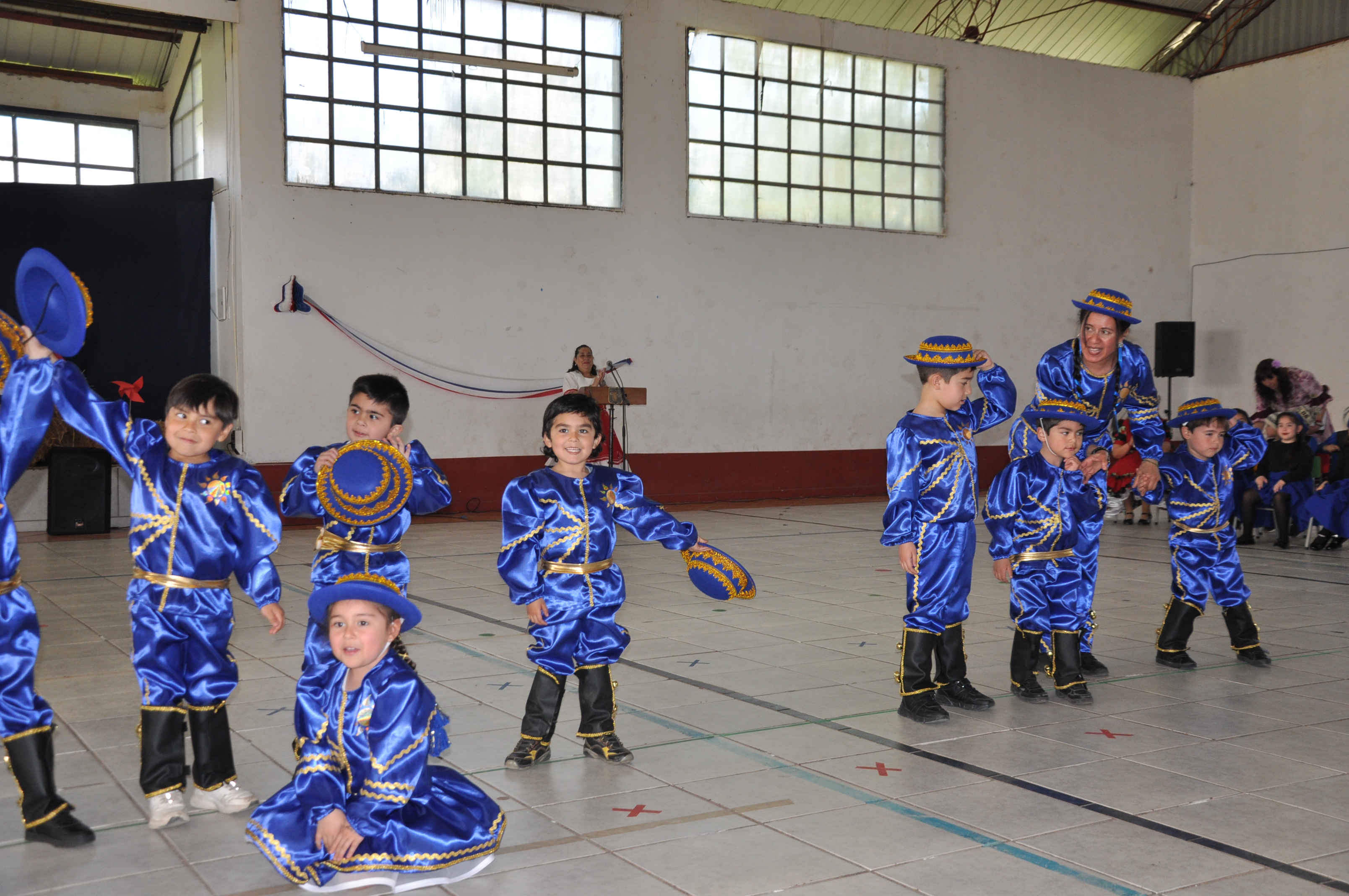 Celebración Fistas Patrias Preescolar