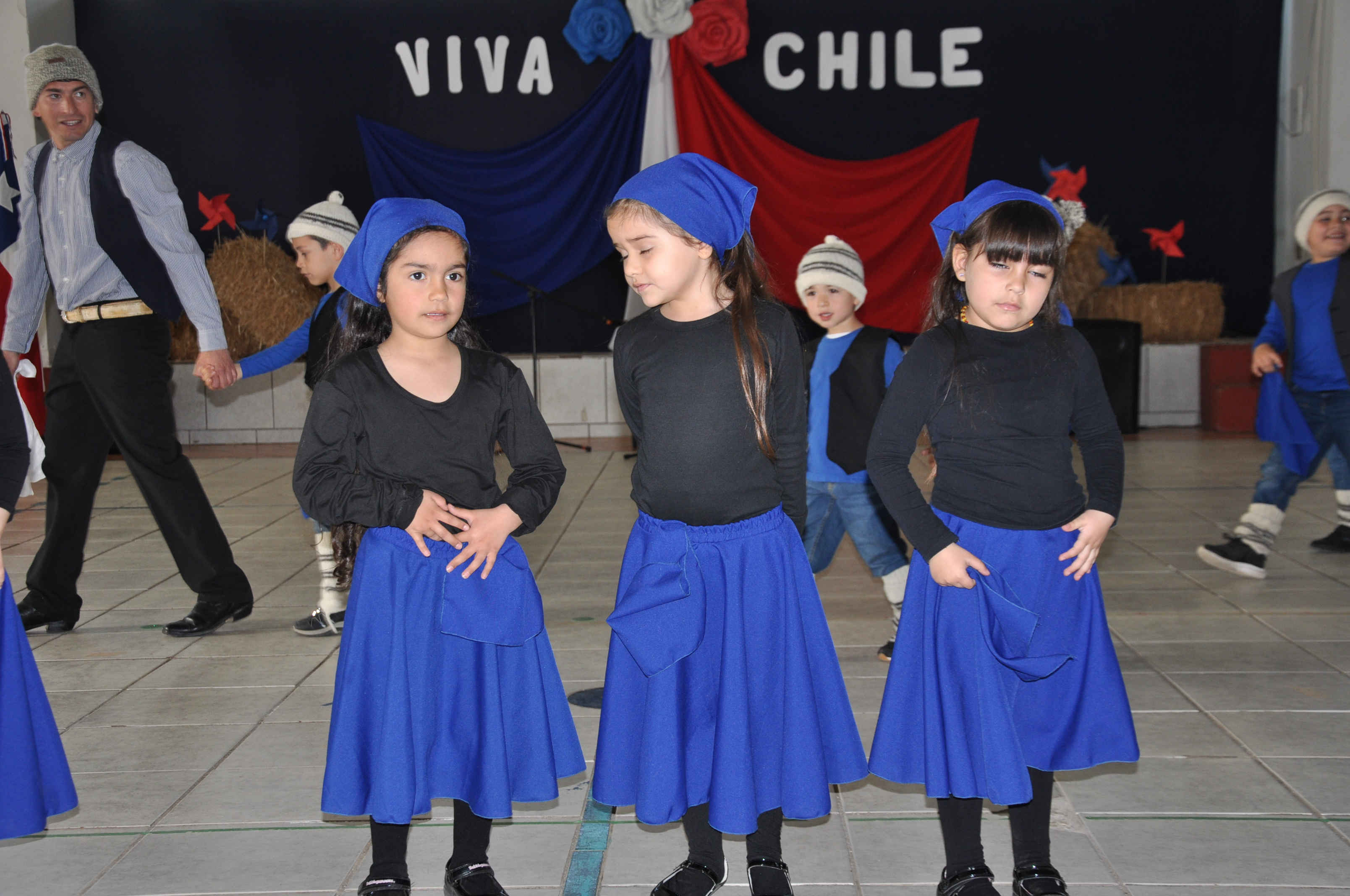 Celebración Fistas Patrias Preescolar