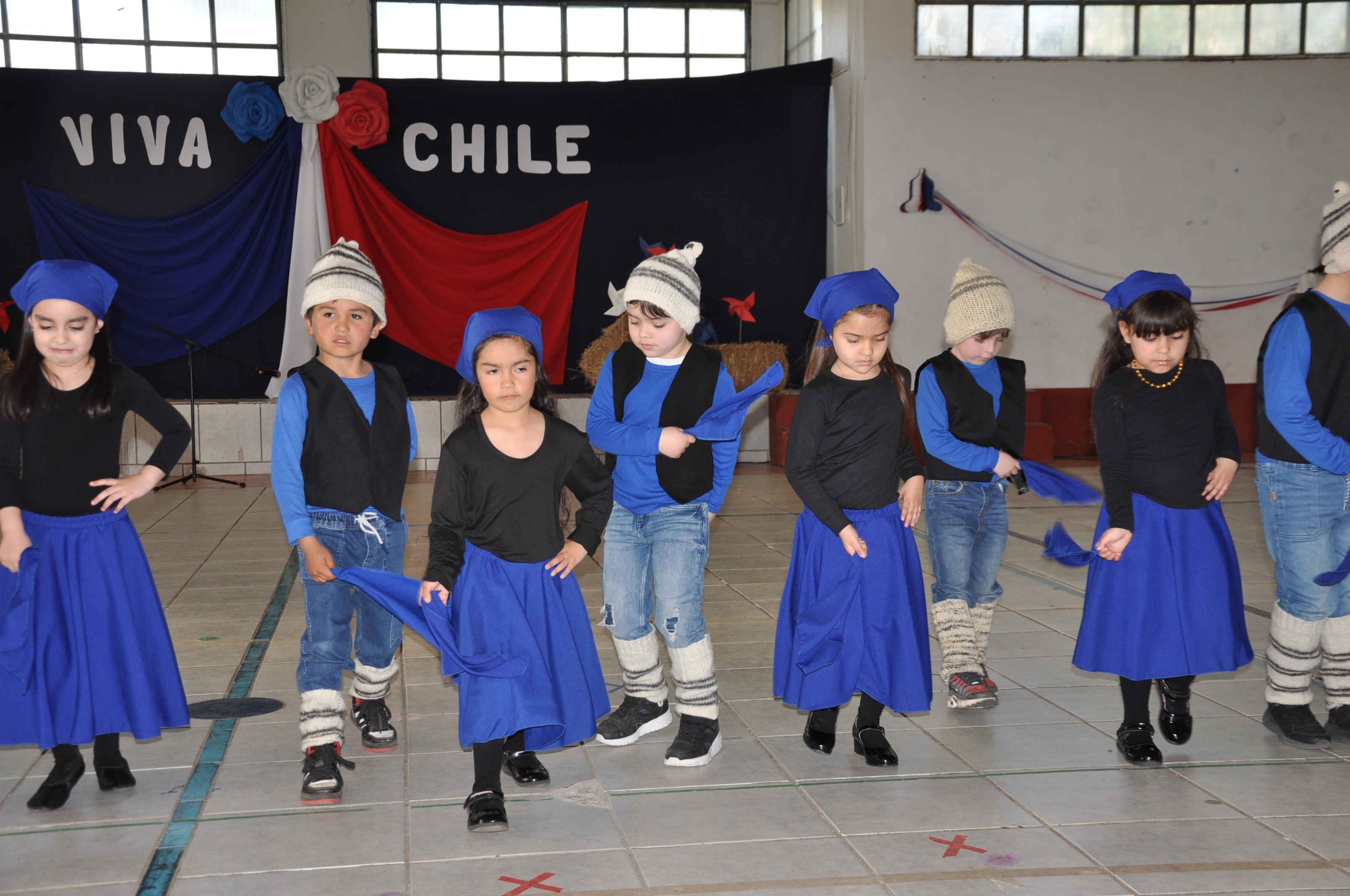 Celebración Fistas Patrias Preescolar