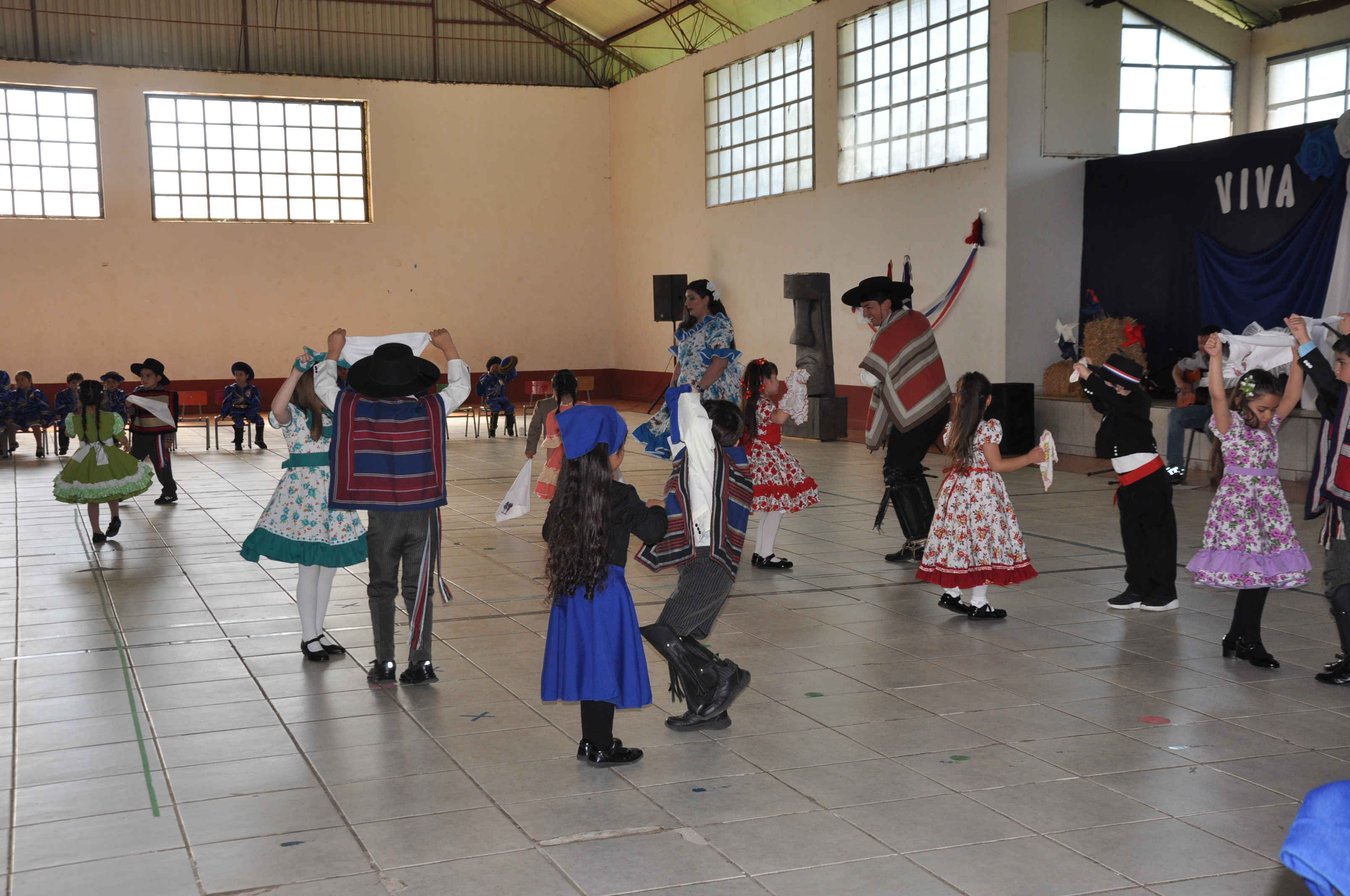 Celebración Fistas Patrias Preescolar