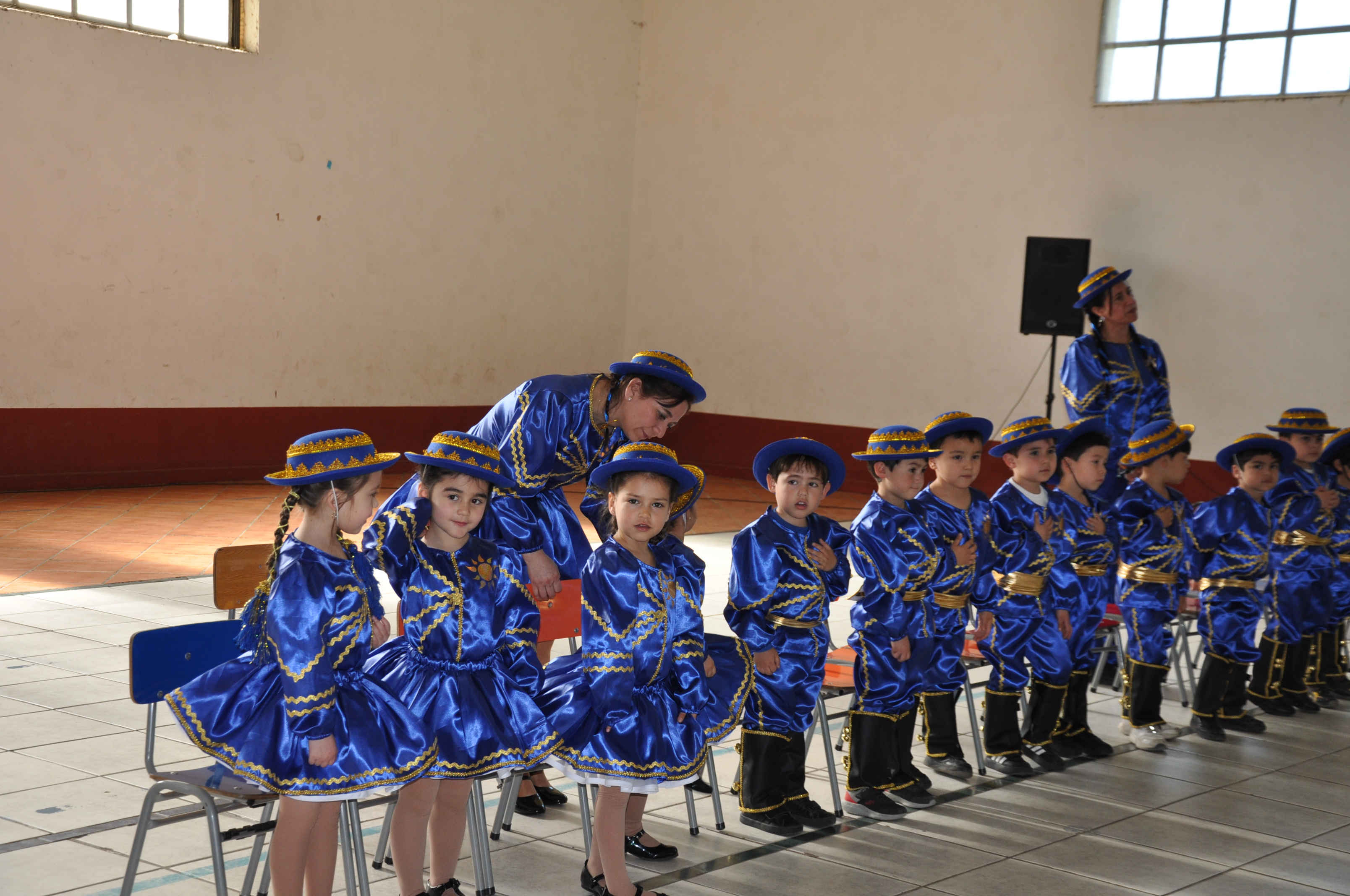 Celebración Fistas Patrias Preescolar